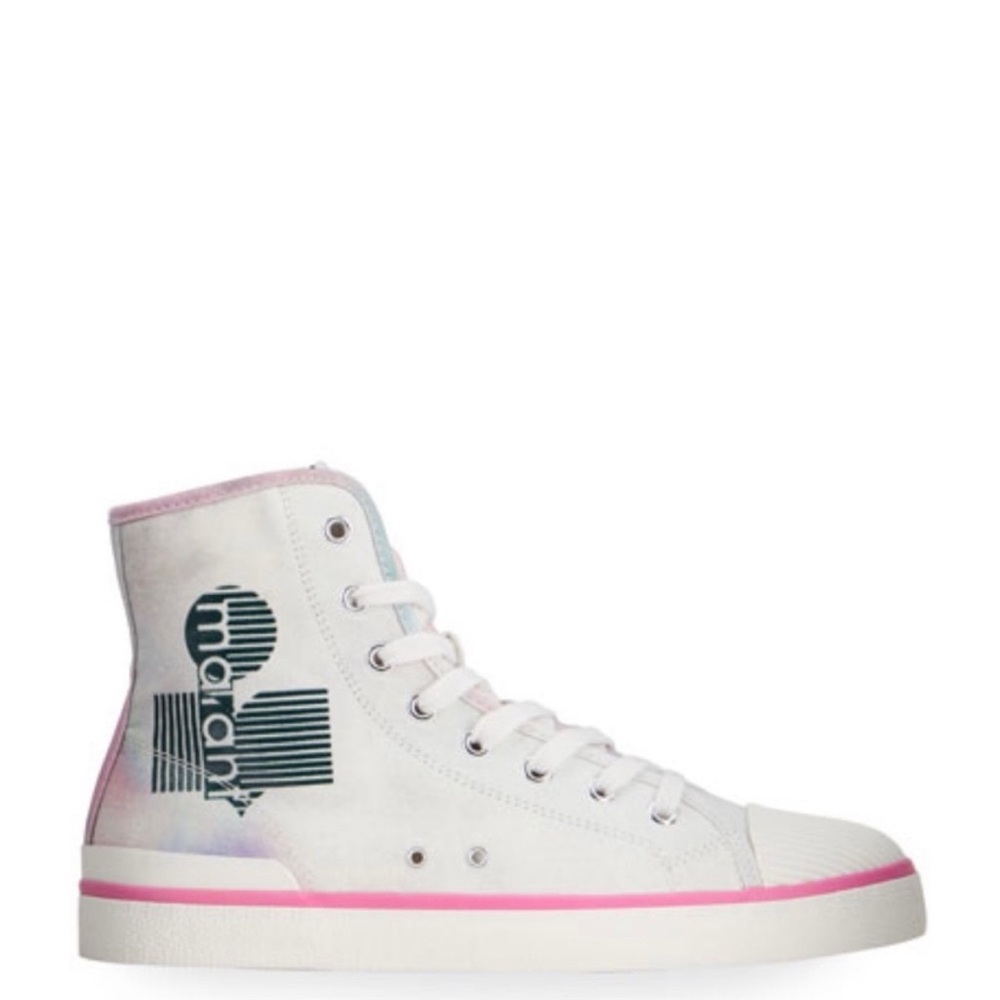 NIB Isabel Marant Benkeen Denim High Top Sneakers